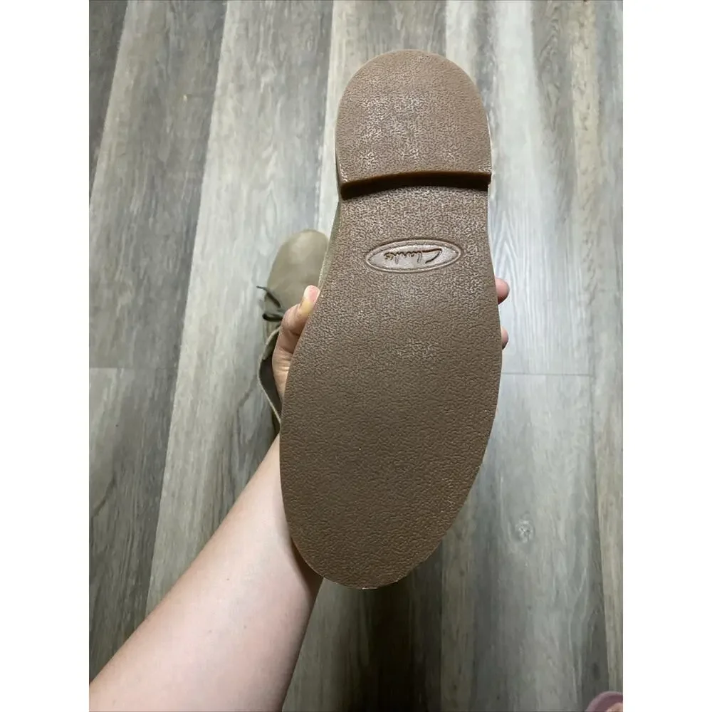 Clarks Bushacre Sand Suede Chukka Boots Men’s 11